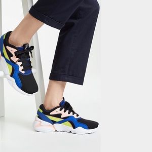 PUMA Nova Girl Power Sneakers 💗💚💙🖤
